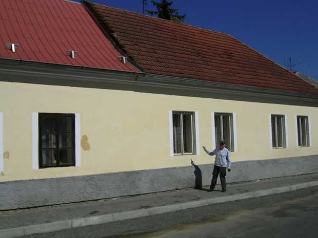 Dírná čp. 40 - rodný dům Karla, Václava a Jana Rajlichových